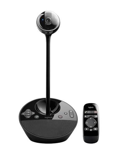 Logitech BCC950 ConferenceCam per Conferenze da Ufficio, Nero