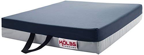 KÃ¶lbs Cushions Gel Supreme Wheelchair Seat Cushion, 24 X 18 X 3 Inch