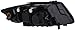 Valeo 44809 Left Side Replacement Headlight Assembly for BMW 3-Series (E90/E91)