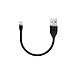 Satechi Flexible Micro USB to USB Cable for Android, Windows, HTC, LG, Nexus and More (Black, 6 Inches)