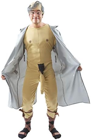 Dirty Old Man Flasher Fancy Dress Costume Mens Stag Night Novelty Outfit Standard