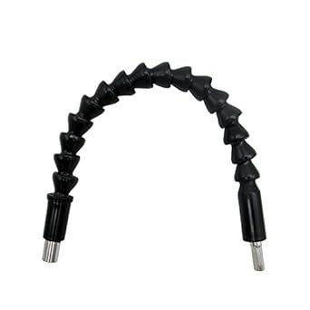 Generic Other : 295mm Flexible Shaft Bit Magnetic Screwdriver Extension Drill Bit Holder Connect Link for Electronic Drill 1/4