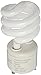 TCP CFL Spring Lamp, 60W Equivalent, Soft/Warm White (3000K) General Purpose Spiral Light Bulb, GU24 Base
