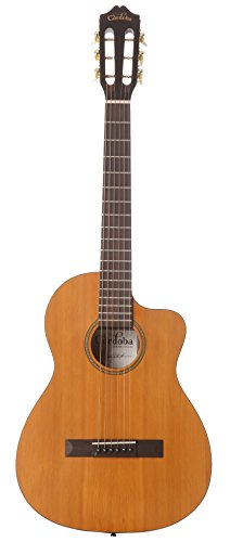 Cordoba La Playa Travel 1/2 Size Acoustic Electric Nylon String Classical Guitar