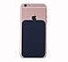 Magic Vosom Card Secure Holder Stick on Lycra Wallet Pouch Support iPhone Samsung Galaxy and Blu Smartphones Blue