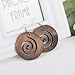 African Wooden Earrings for Women EVBEA Big Statement Circle Beautiful Earrings(217,bn)
