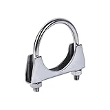 U-Bolt Exhaust Muffler Clamp, Stainless Steel Heavy