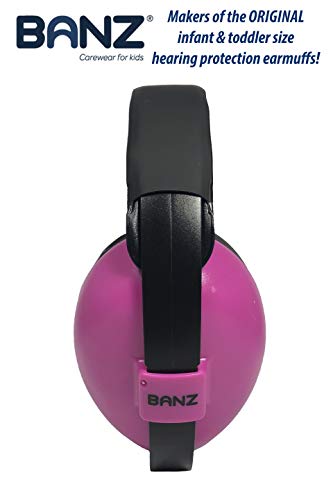 Baby Banz Earmuffs Infant Hearing Protection - Ages 0-2 Years - The Best Earmuffs for Babies & Toddlers - Industry Leading Noise Reduction Rating - Block Noise