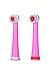 Emerson Radio Kids Battery Powered Musical Timer Toothbrush Replaceable Brush Head, Pink
