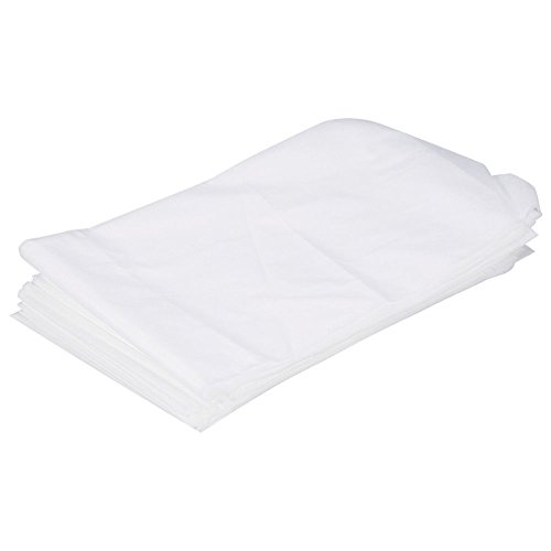 Potato001 10Pcs Disposable Non-Woven Paper Table Bed Sheet Cover Soft Spa Bed Cover (White)
