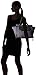 Nine West The Sporting Life Winged MD Bag, Dark Aluminum/Black, One Size
