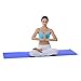 Sunny Health & Fitness Exercise Anti-Slip Yoga Mat Durable Non-Slip Compact Lightweight Cushioned Support for Standard or Hot Yoga, Pilates, Stretching Exercises, Meditation and Floor Workouts