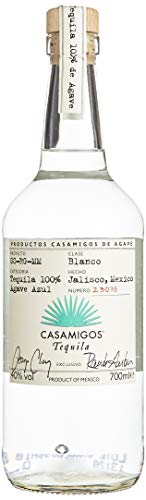 Casamigos Blanco Premium Tequila, Trockenfrüchte, Zitrusfrüchte,aus Mexiko, 40 Prozent vol, 700 ml