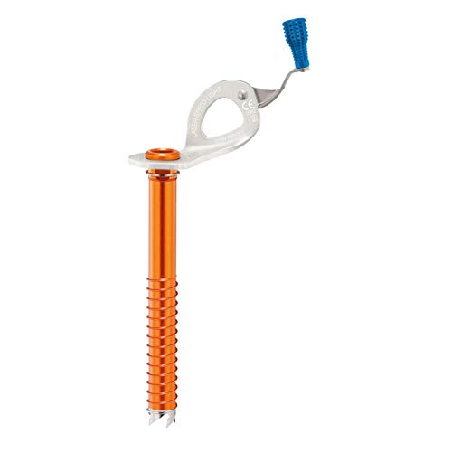 PETZL - Laser Speed Light, Ultralight Ice Screw with Integrated Crank, 13 cm