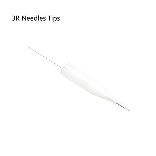 Tattoo Needle Tattoo Eyebrow Needles Tattoo Tip 50Pcs 3RL Needles And 50Pcs 3RL Tips For Tattoo Eyebrow Pen Machine Permanent Makeup Kit Tattoo Supply