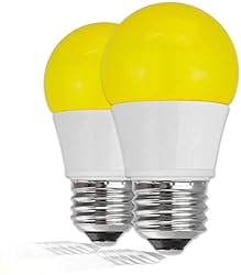 TCP 5 Watt LED Yellow Bug Light Bulbs | Energy