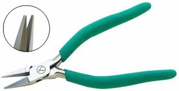 Wubbers Classic Series Narrow Flat Nose Jeweler's Pliers, 3mm by Wubbers