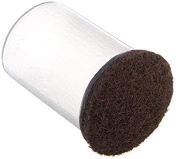 Shaw 1 Clear Brown Sleeve Over Furniture Leg Floor Savers 4 Units
