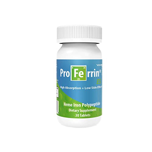 Proferrin ES The Original Heme Iron Polypeptide Supplement, 30 Count