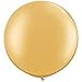 36 Inch Latex Balloon Metallic Gold (Premium Helium Quality) Pkg/3