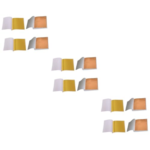 SEWACC 600sheets Imitation Foil Paper for Arts Crafts Manicure and Gilding for Decoration and Projects
