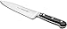 Mundial 5100 Series Black Cooking Knife, 8-Inch Chef's Knife with Polycarbonate Handle - Ideal Knife for Meat and Vegetables, Large Scale Cutting Tasks, Fully Forged Carbon Stainless Steel