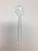 Fineline settings Disposable Plastic Clear | Flairware Collection | Pack of 100 Soup Spoon, 10.5 inches (RET-2505-CL)