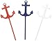 Fun Express - Plastic Anchor Picks (25pc) for Birthday Party Supplies