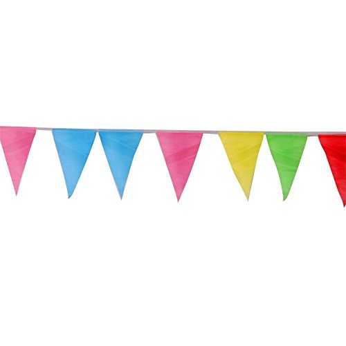 200 Pcs Multicolor Pennant Banner Flags Isperfect 250 Ft For Party