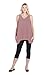Savi Mom Maternity & Nursing Tank Top USA Made Tunic Shirt Pockets Breastfeeding Clothes