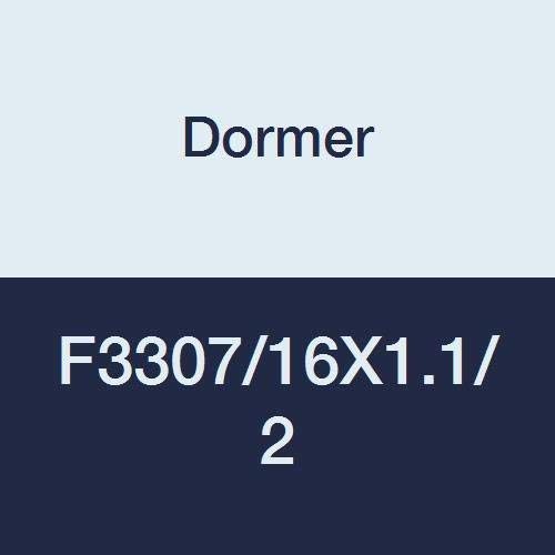 Dormer F3307/16X1.1/2 Series F330 HSS UNC Adjustable Die, Bright, 7/16"-20 x 1-1/2" x 1/2"