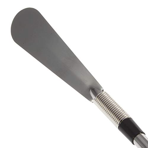 Flexible Long Handle Shoehorn Stainless Steel Shoe Horn 60cm AID Sticker Portable Shoe Lifter Tool With Durable Handle