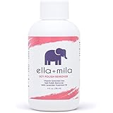 Ella+Mila Soy Nail Polish Remover - Acetone Free w/ Lavender Essential Oil, Vitamin A, C, E Oil (4 ounces)