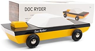 Candylab Toys Wooden Cars, Doc Ryder, Modern Vintage Racer Collectible, Kids Toy Cars, Solid Beech Wood