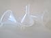 Easytle 6 Mini Clear Plastic Funnels (PP) for Fragrance Essential Oils Blend & Sand Art & Lab Bottle & Perfume Craft Spice - 32mm/6.4mm