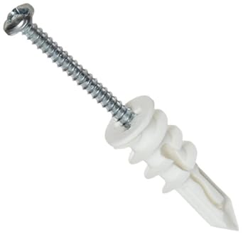Toggler Snapskru Sp Self Drilling Drywall Anchor With Screws