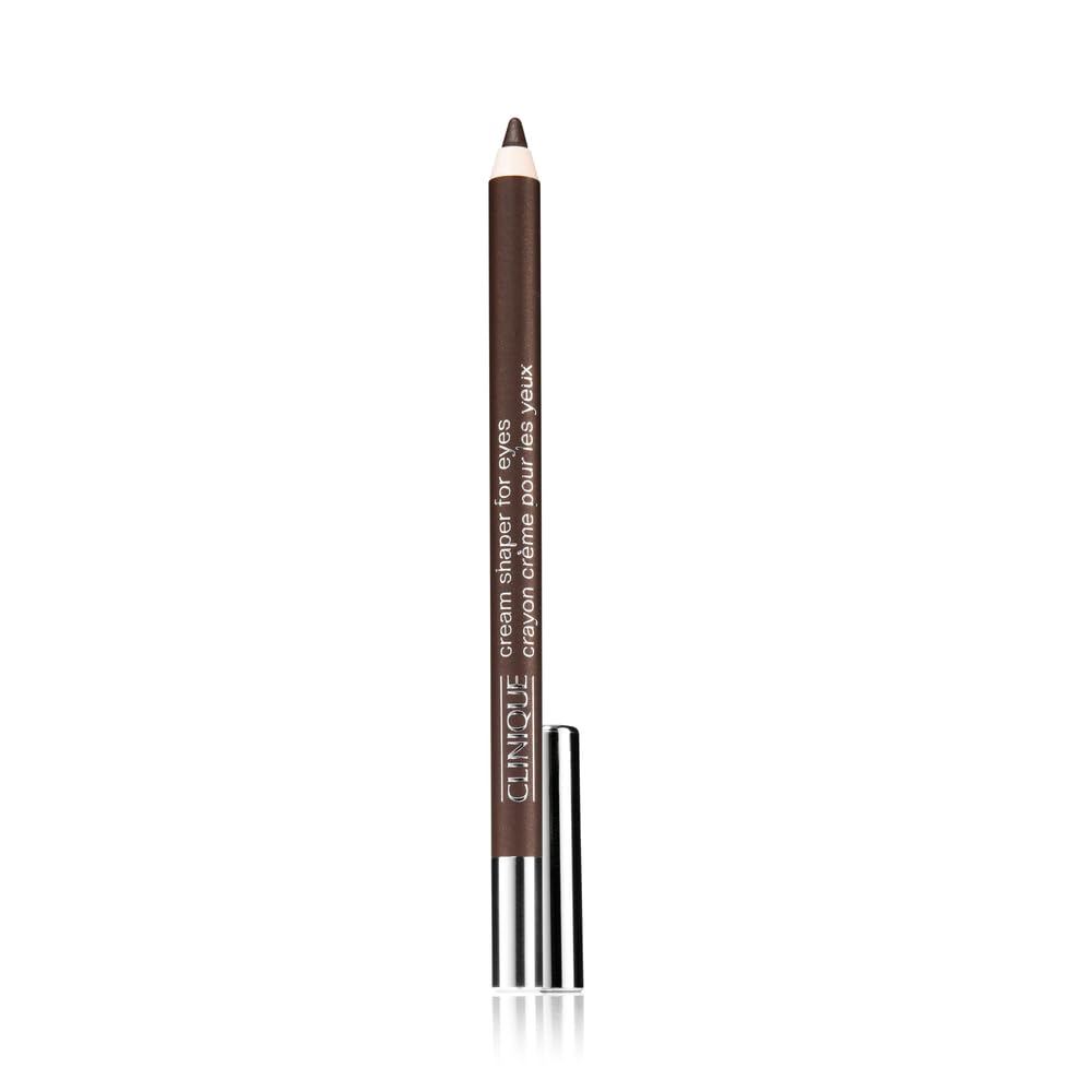 Photo 1 of Clinique Cream Shaper Eyeliner Pencil For Eyes | Water Resistant + Non-Smudging, Chocolate Lustre, 1 Count