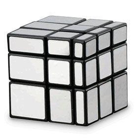ShengShou 3 x 3 Mirror Cube Puzzle, Silver(Discontinued by manufacturer)