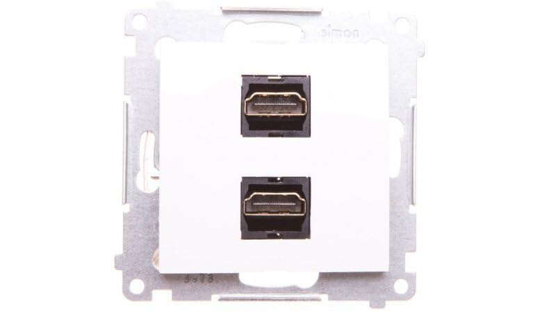 Kontakt-Simon DGHDMI2.01/11 Socket White Plastic IP20, 75 mm 33 mm 75 mm