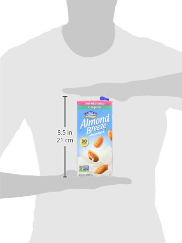 Almond Breeze Dairy Free Almondmilk, Unsweetened Original, 32 Fluid Ounce - Thumbnail 2