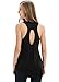 ICTIVE Yoga Tops for Women Loose Fit Workout Tank Tops for Women Backless Sleeveless Keyhole Open Back Muscle Tank