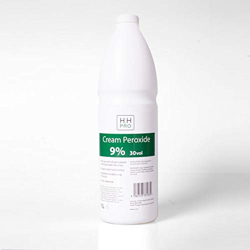 HH Pro Cream Hair Colour Tint Peroxide Developer 9% (30 volume) Litre 1000ml