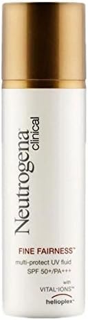 Neutrogena from Thailand clinical Fine Fairness Multi-Protect UV Fluid SPF 50+/PA+++ 30ml.