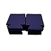 CSBD 12 Pack Blank Can Coolers, Foam Collapsible Insulated Can Sleeves for Beer, Soda, Water Bottles, Bulk Customizable Sublimation Blanks for DIY, HTV Vinyl Projects, Parties, Weddings - Navy Blue
