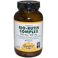 Country Life Citrus Bio-Rutin Complex 500 mg/500 mg, Tablets, 90-Count