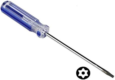 T8/T9 Tamper Proof Screwdriver Security Torx Driver for Xbox 360 Wired and Wireless Controller Or Slim Disassembly CR-V Steel (T9)
