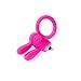 Aoken Cock Ring Rabbit Vibrating Water-Proof Penis Ring Sex Toy Pink