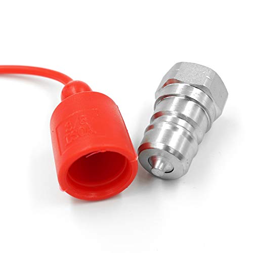 3/8" NPT Thread ISO72411A Hydraulic Quick Disconnect Coupler Set with