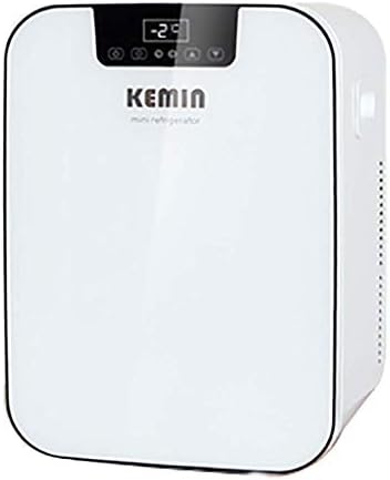 NMDD 20L Mini Fridges,mini fridges for bedrooms quiet,car small refrigerator mini small home bedroom dormitory rental car home dual-use student single use(white/silver)