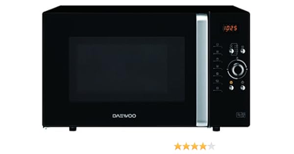 Daewoo KOC-9Q3T - Microondas digital convección y grill, 900 W, 28 ...